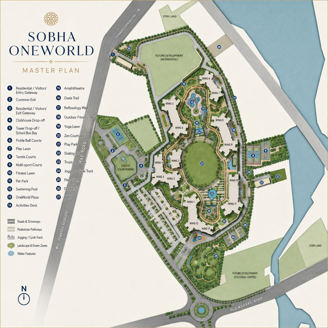 Sobha One World master plan